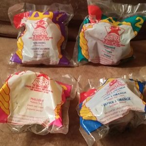 McDonald's 1996 Mighty Ducks Happy Meal Toys